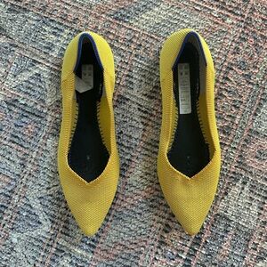 Yellow Rothy’s Flats